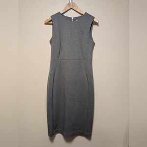 Calvin Klein Sleeveless Sheath Dress – Gray – Size 6